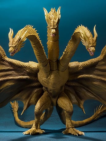 Godzilla: King of the Monsters S.H.MonsterArts King Ghidorah Gallery Image 2