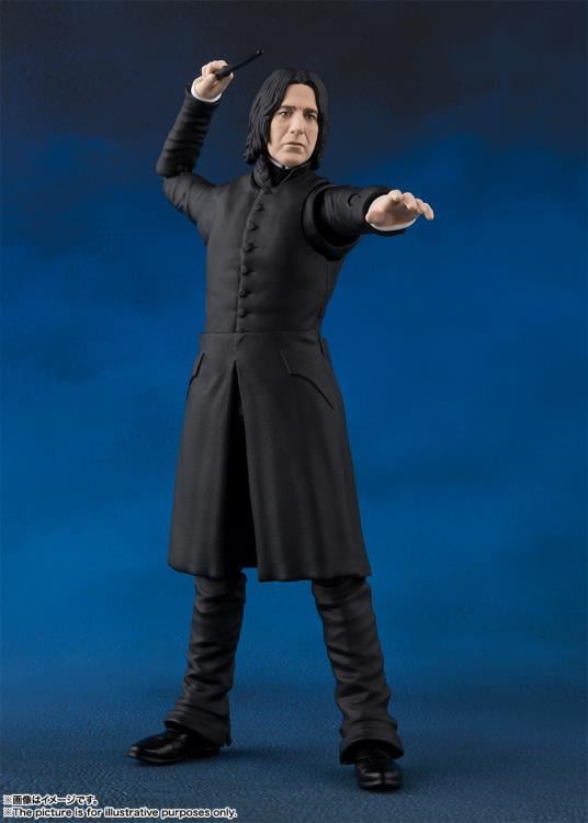 Harry Potter and the Sorcerer's Stone S.H.Figuarts Severus Snape Action Figure Gallery Image 3