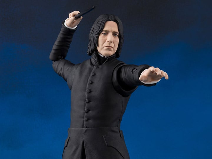 Harry Potter and the Sorcerer's Stone S.H.Figuarts Severus Snape Action Figure Gallery Image 1