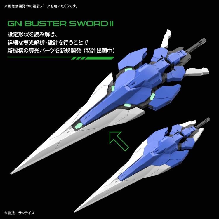 Mobile Suit Gundam 00 PG 00 Gundam Seven Sword/G 1/60 Scale Model Kit Gallery Image 15