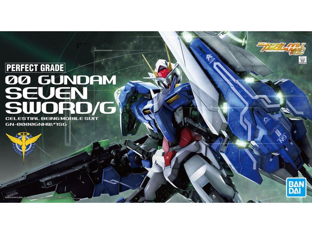 Mobile Suit Gundam 00 PG 00 Gundam Seven Sword/G 1/60 Scale Model Kit Gallery Image 16