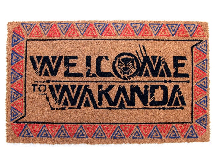 Black Panther Welcome to Wakanda Door Mat Gallery Image 1
