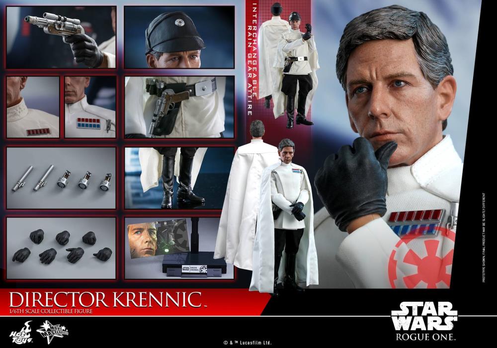 Rogue One: A Star Wars Story MMS519 Director Krennic 1/6th Scale Collectible Figure Gallery Image 18