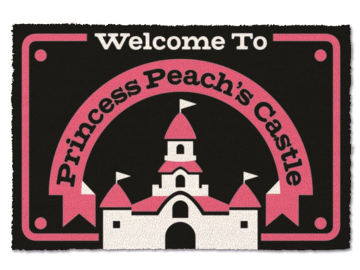 Super Mario Princess Peach’s Castle Door Mat Gallery Image 1