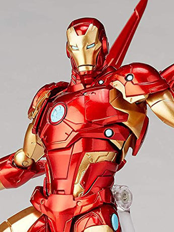Amazing Yamaguchi Iron Man Bleeding Edge | Revoltech Iron Man