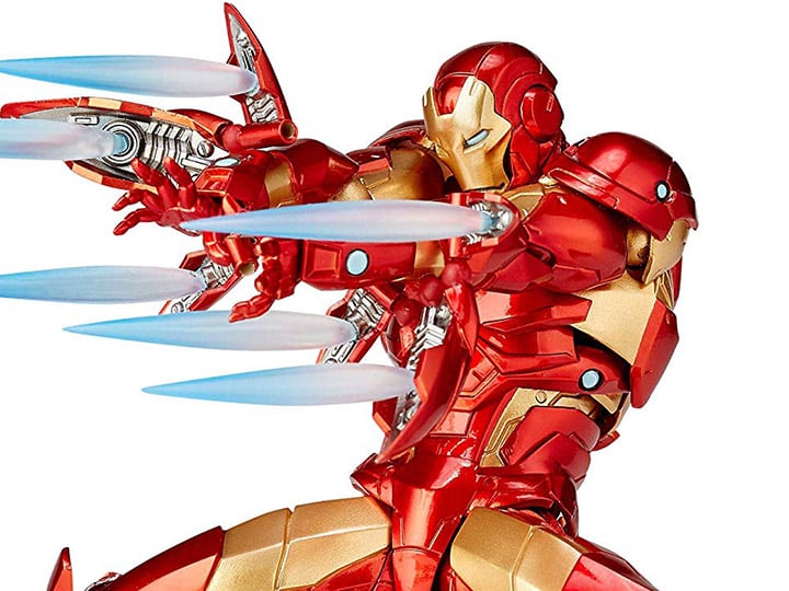 Amazing Yamaguchi Iron Man Bleeding Edge | Revoltech Iron Man