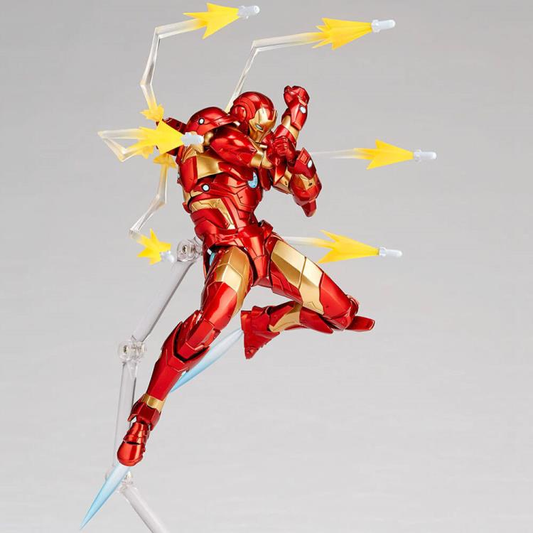 Marvel Amazing Yamaguchi Revoltech No.013 Iron Man (Bleeding Edge Armor) Action Figure Gallery Image 10