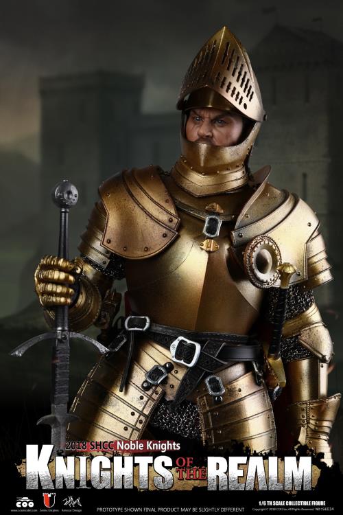 Knights of The Realm Noble Knight 1/6 Scale SHCC 2018 Exclusive Figure Gallery Image 11