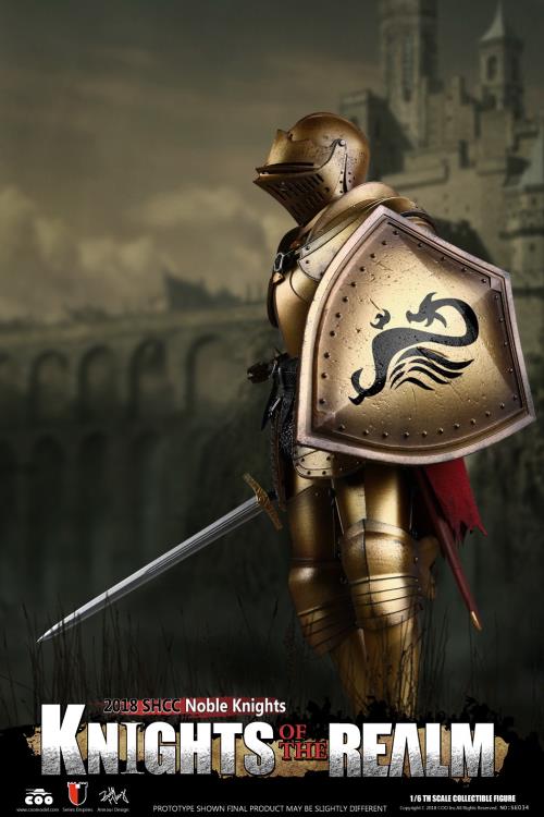 Knights of The Realm Noble Knight 1/6 Scale SHCC 2018 Exclusive Figure Gallery Image 8