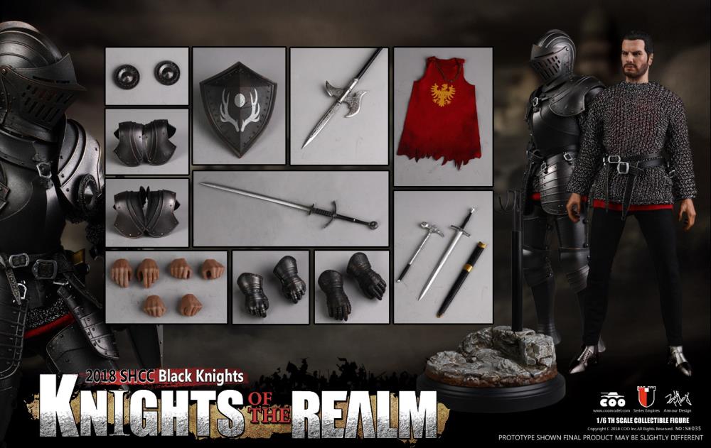 Knights of The Realm Black Knight 1/6 Scale SHCC 2018 Exclusive Figure Gallery Image 12