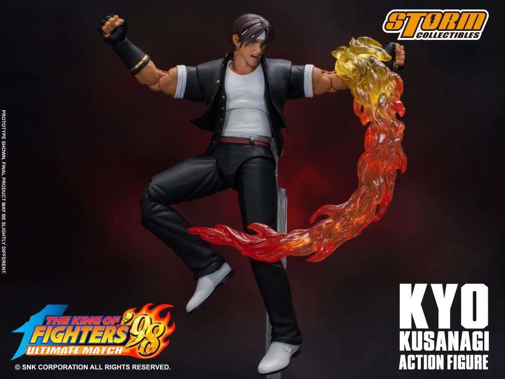 The King of Fighters '98 Kyo Kusanagi 1/12 Scale Figure Gallery Image 14