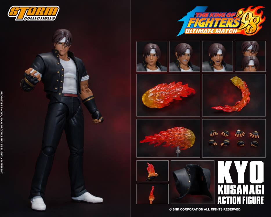 The King of Fighters '98 Kyo Kusanagi 1/12 Scale Figure Gallery Image 17