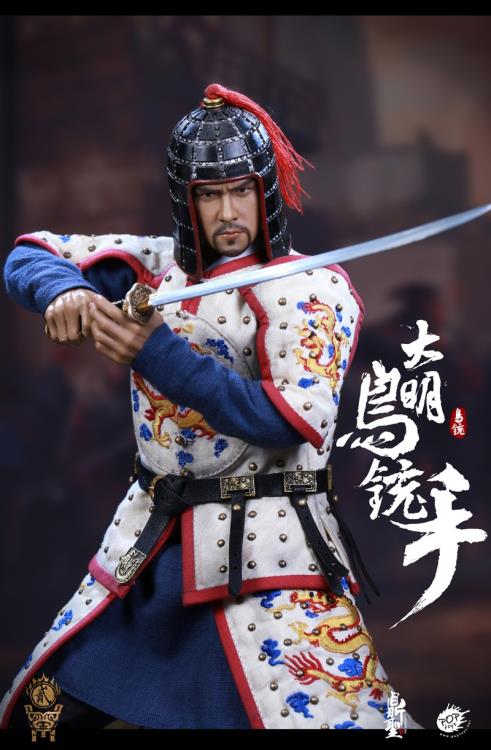 Ming Dynasty Musketeer (White) 1/6 Scale Figure Gallery Image 6