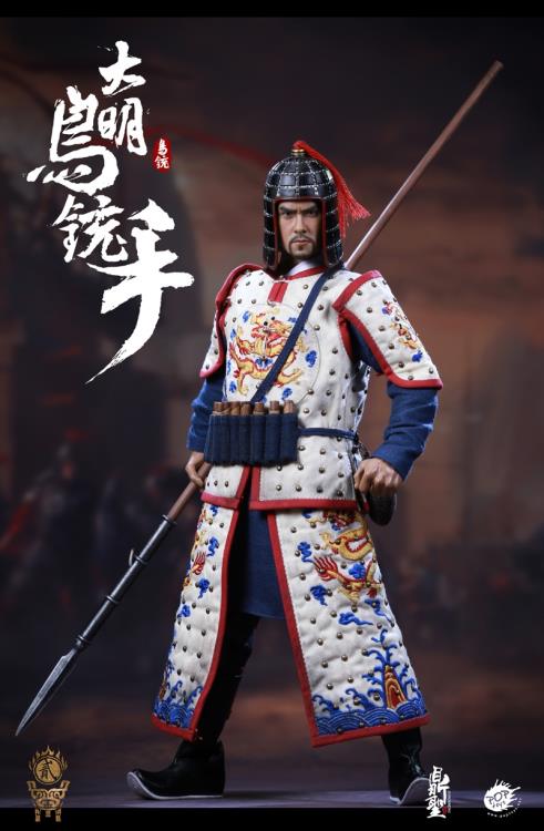 Ming Dynasty Musketeer (White) 1/6 Scale Figure Gallery Image 3