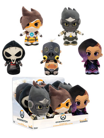 SuperCute Plushies: Overwatch Box of 9 Plush Figures Gallery Image 2