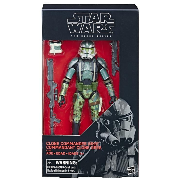 Star Wars: The Black Series 6" Clone Commander Gree (The Clone Wars) Gallery Image 6