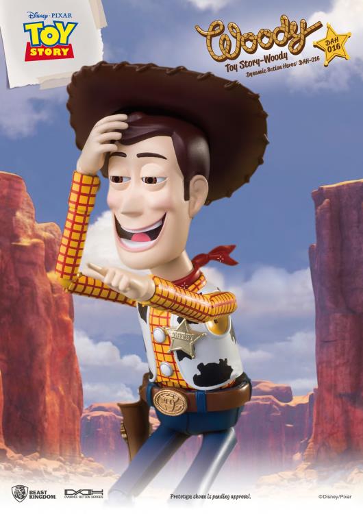 Toy Story Dynamic 8ction Heroes DAH-016 Woody PX Previews Exclusive Gallery Image 8