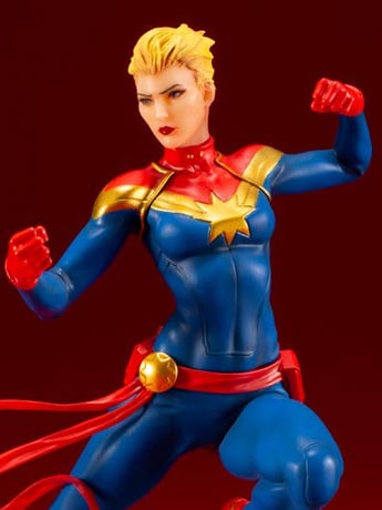 Marvel Avengers ArtFX+ Captain Marvel Statue Gallery Image 2