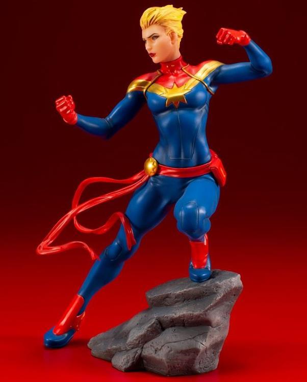 Marvel Avengers ArtFX+ Captain Marvel Statue Gallery Image 4