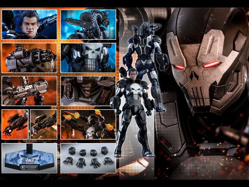 Marvel: Future Fight VGM33D28 The Punisher (War Machine Armor) 1