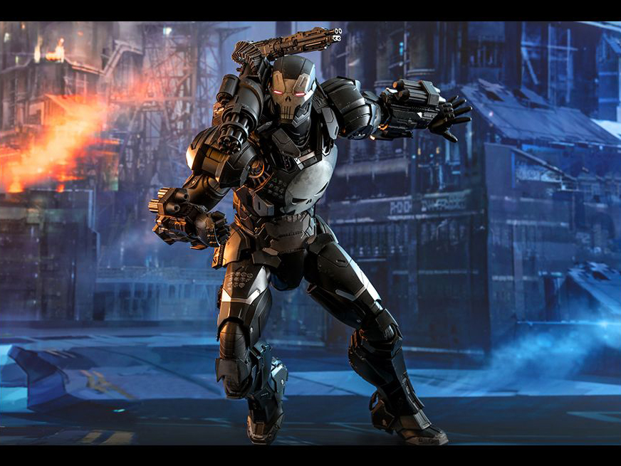 Marvel: Future Fight VGM33D28 The Punisher (War Machine Armor) 1/6th Scale Collectible Figure Gallery Image 7