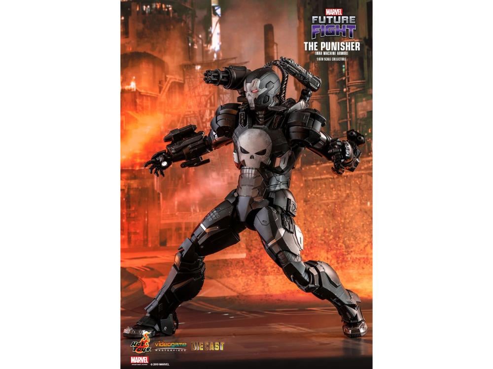 Marvel: Future Fight VGM33D28 The Punisher (War Machine Armor) 1