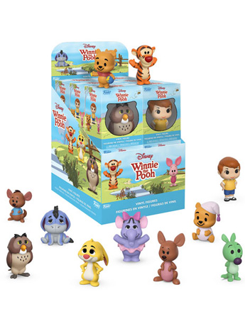 Winnie The Pooh Box of 12 Mini Vinyl Figures Gallery Image 2