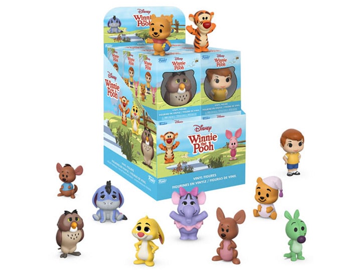 Winnie The Pooh Box of 12 Mini Vinyl Figures Gallery Image 1