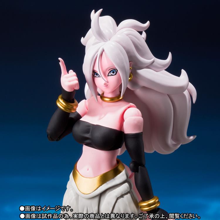 Dragon Ball FighterZ S.H.Figuarts Android 21 Action Figure Gallery Image 8