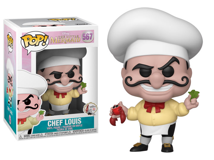 Pop! Disney: The Little Mermaid - Chef Louis Gallery Image 1