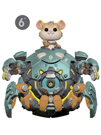 Pop! Games: Overwatch - 6" Super Sized Wrecking Ball Gallery Image 2