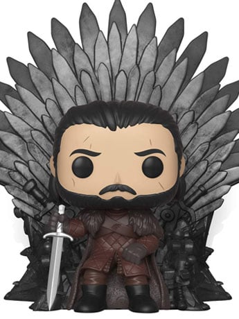 Pop! Deluxe: Game of Thrones - Jon Snow on Iron Throne Gallery Image 2