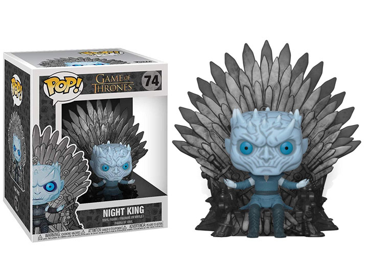 Pop! Deluxe: Game of Thrones - Night King on Iron Throne Gallery Image 1