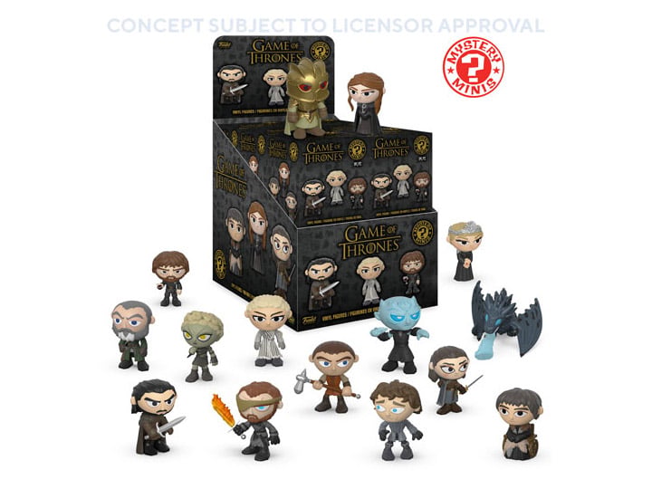 Game of Thrones Mystery Minis Series 10 Box of 12 Figures Gallery Image 1