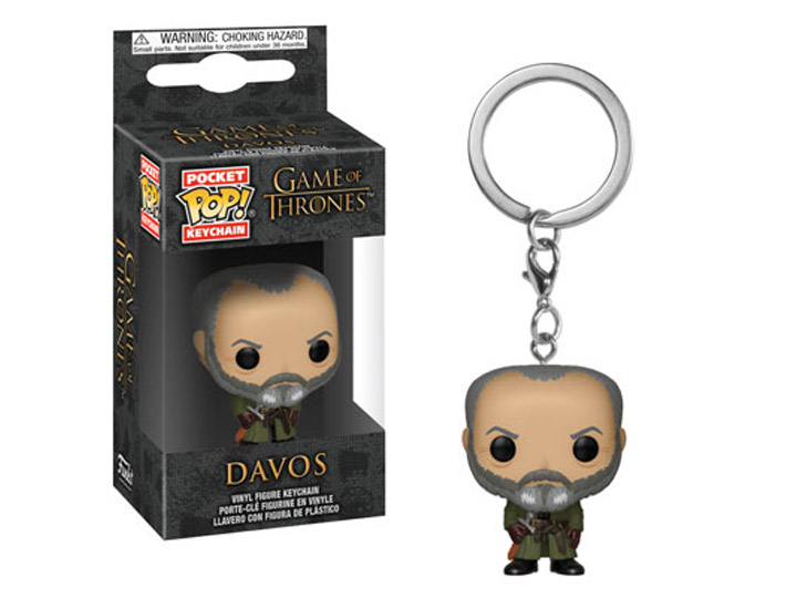 Pocket Pop! Keychain: Game of Thrones - Davos Gallery Image 1