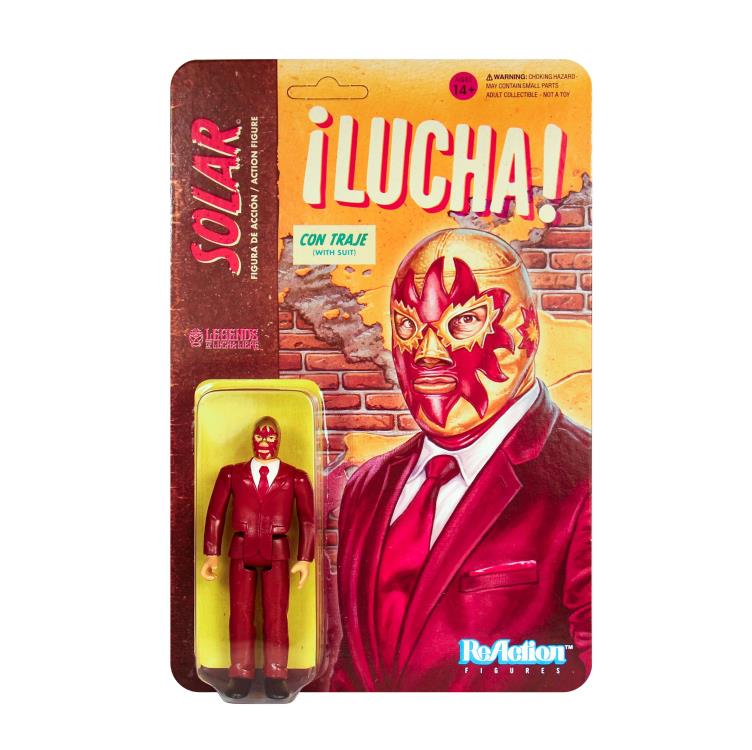 Legends of Lucha Libre ReAction Solar (With Suit) Figure Gallery Image 4