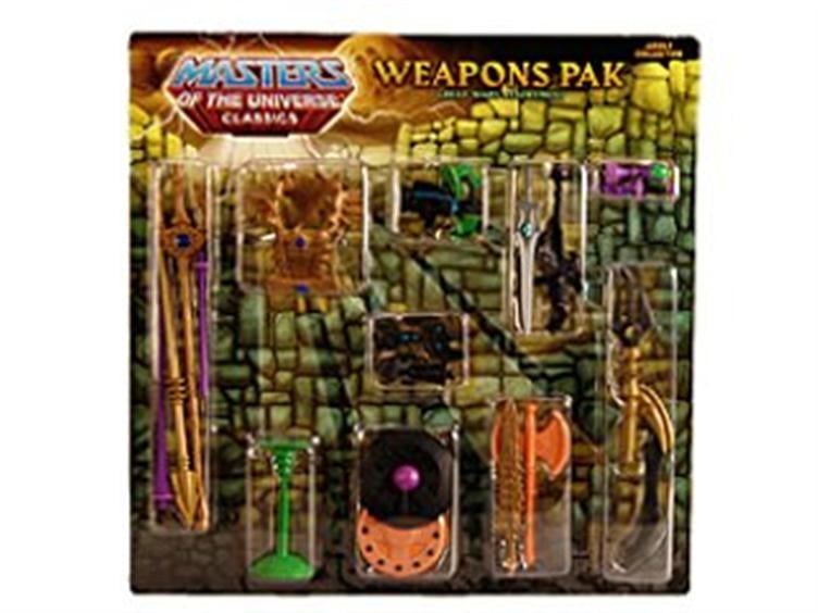 Masters of the Universe Classics Great Wars Weapons Pack