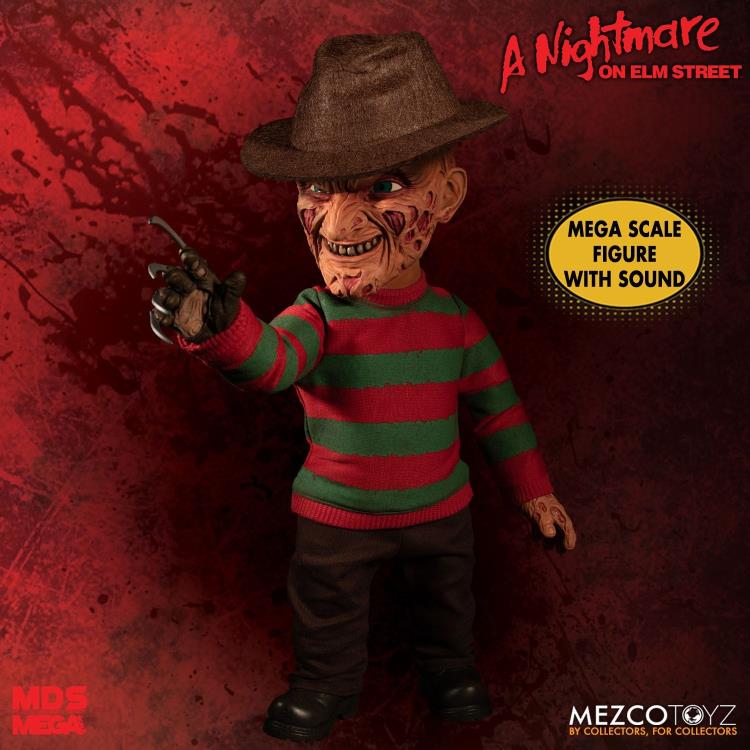 A Nightmare on Elm Street Mezco Designer Series Mega Scale Talking Freddy Krueger Gallery Image 3