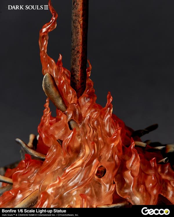 Dark Souls III Bonfire 1/6 Scale Light-up Statue Gallery Image 9