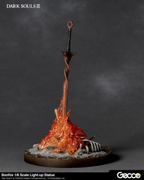 Dark Souls III Bonfire 1/6 Scale Light-up Statue Gallery Image 4