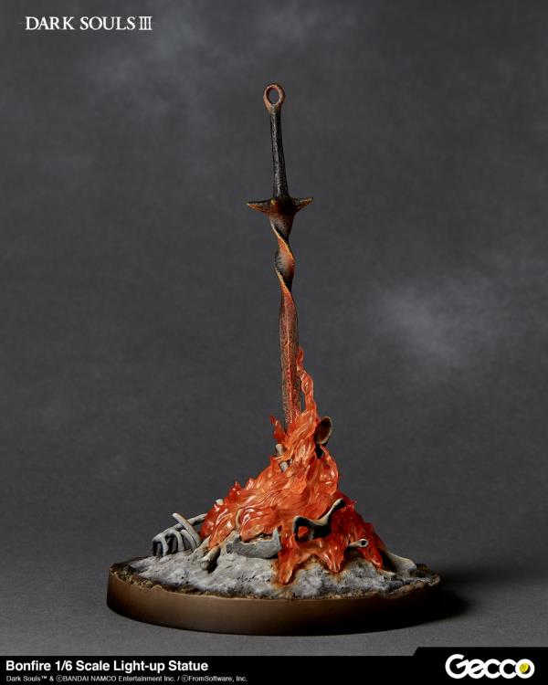 Dark Souls III Bonfire 1/6 Scale Light-up Statue Gallery Image 5