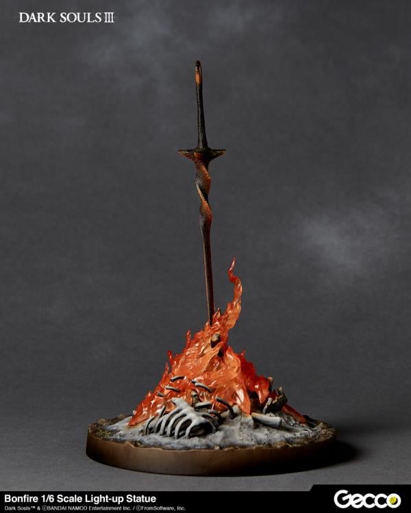 Dark Souls III Bonfire 1/6 Scale Light-up Statue Gallery Image 6