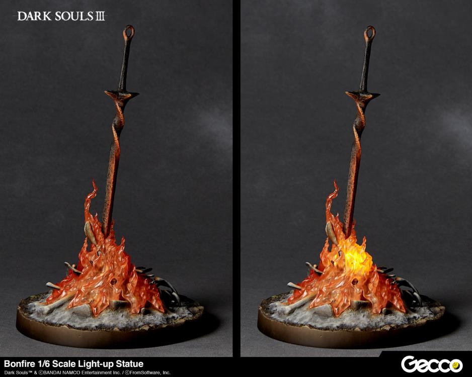 Dark Souls III Bonfire 1/6 Scale Light-up Statue Gallery Image 15