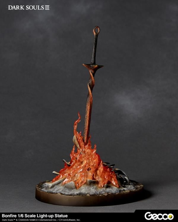 Dark Souls III Bonfire 1/6 Scale Light-up Statue Gallery Image 3