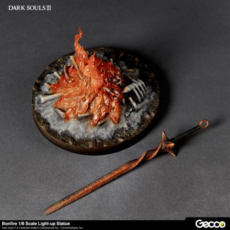 Dark Souls III Bonfire 1/6 Scale Light-up Statue Gallery Image 14
