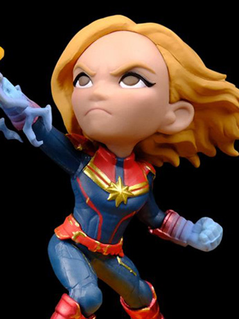 Captain Marvel Q-Fig Captain Marvel Diorama Gallery Image 2