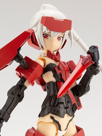 Frame Arms Girl Jinrai & Weapons Set Model Kit Gallery Image 2