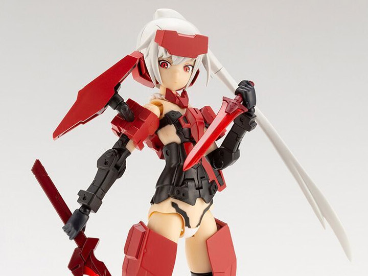 Frame Arms Girl Jinrai & Weapons Set Model Kit Gallery Image 1