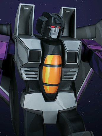 Transformers G1 Museum Scale Skywarp Limited Edition Statue Gallery Image 2
