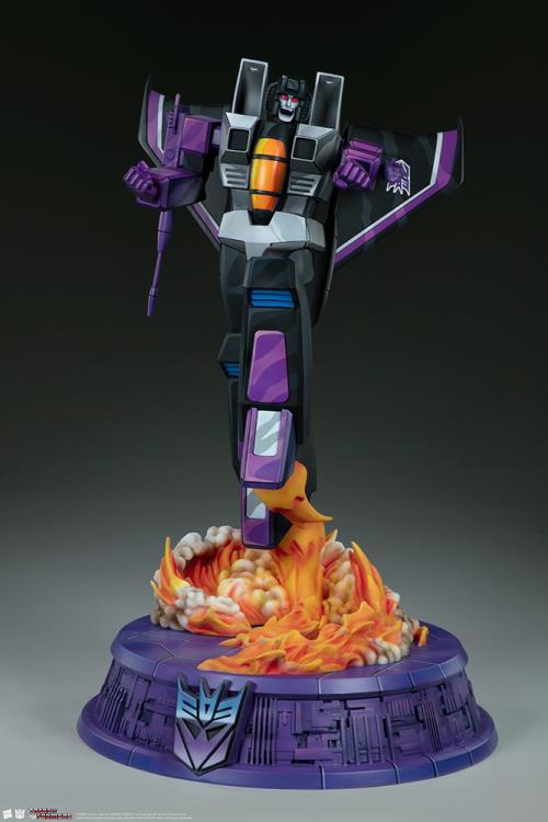Transformers G1 Museum Scale Skywarp Limited Edition Statue Gallery Image 3